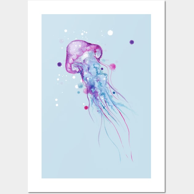 Jelly Watercolor Wall Art by LVBart